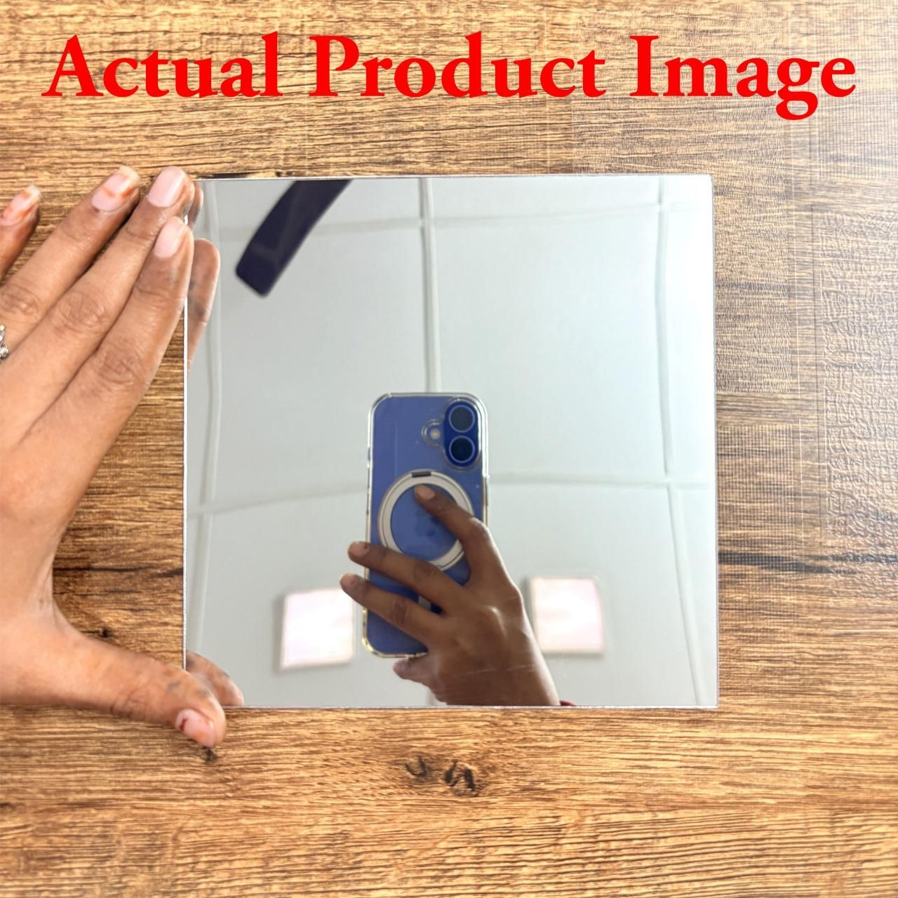 DecoShine™ – 4-Piece 3D Mirror Wall Panels