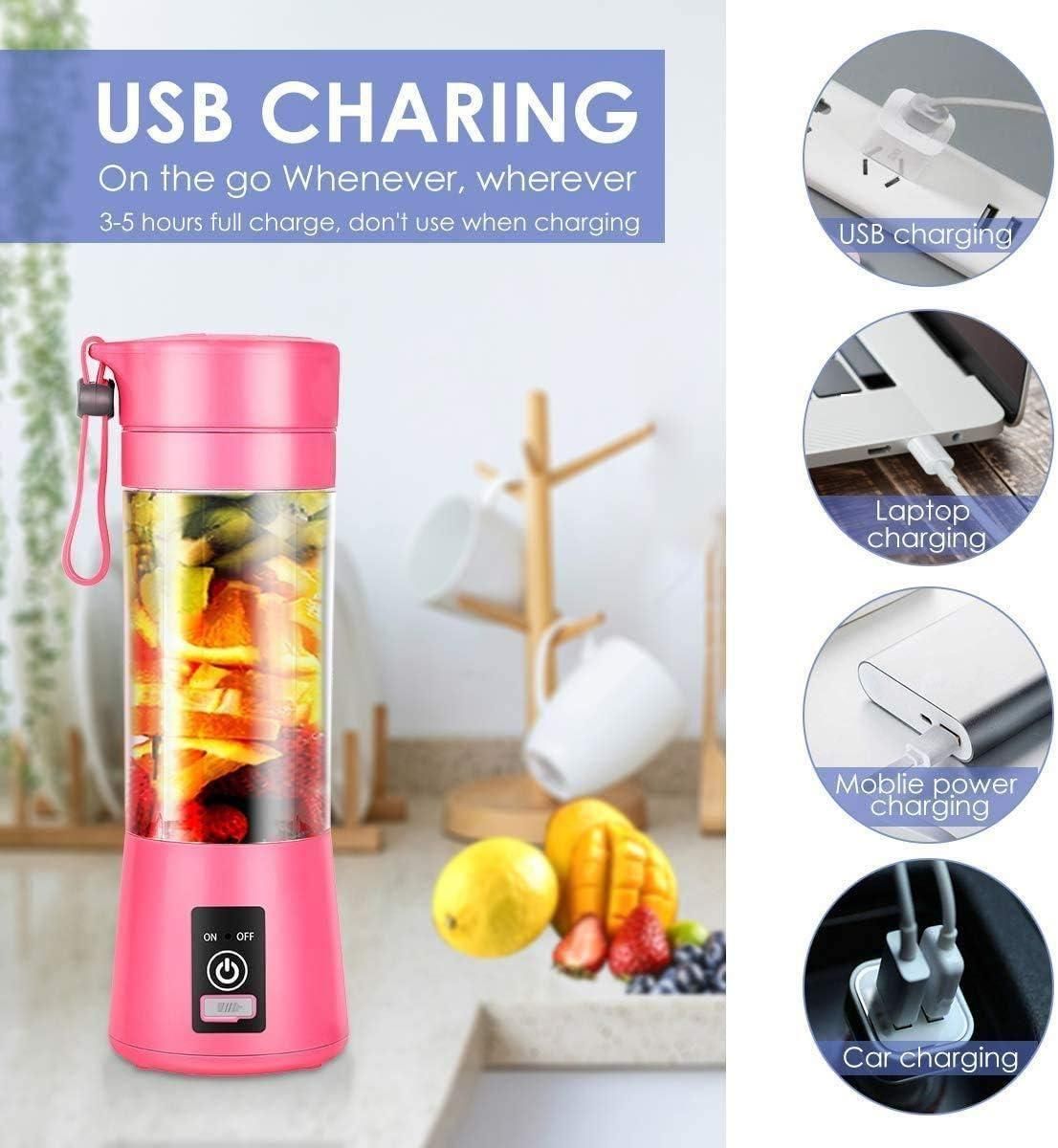 FreshFusion™ Portable Electric USB Juicer