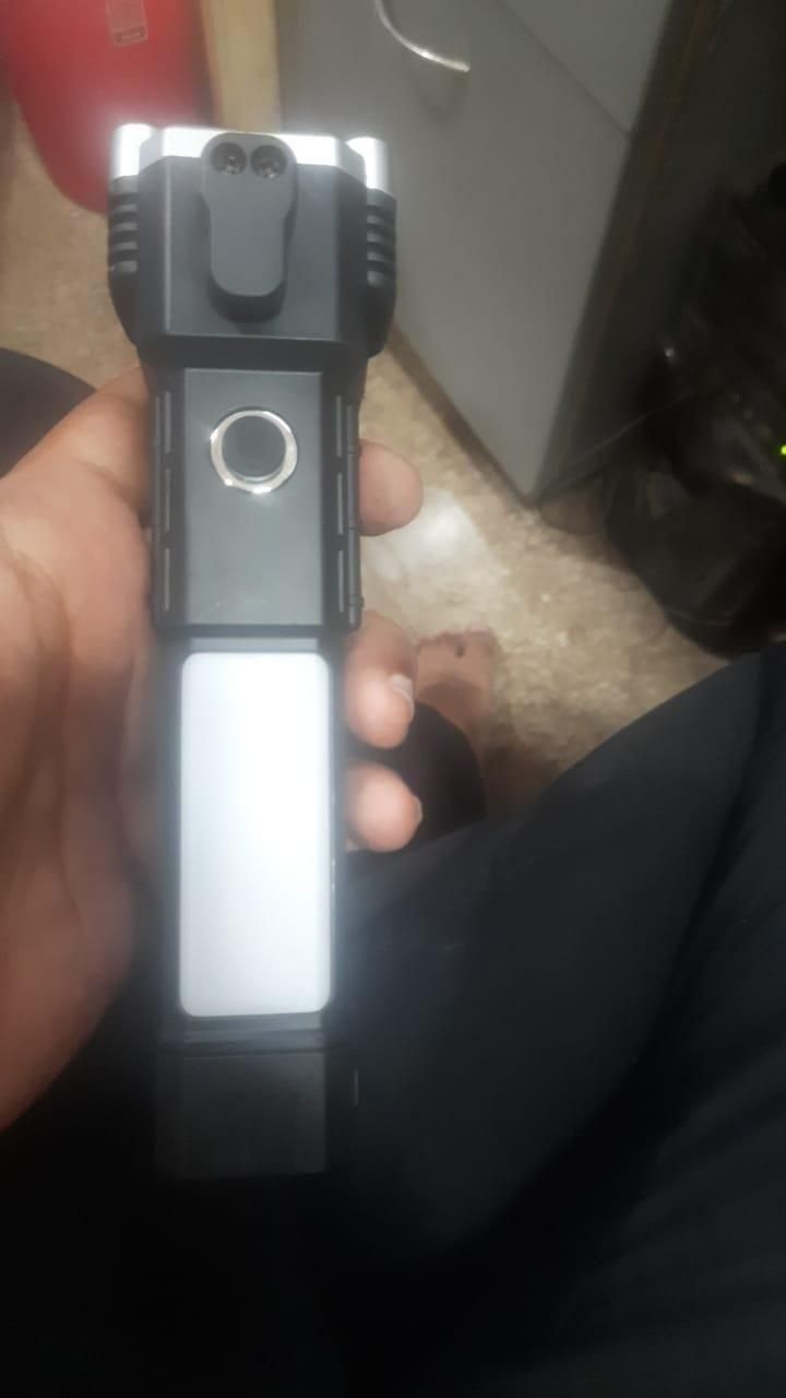 TorchGuard™ – 4-in-1 Rechargeable LED Flashlight with Power Bank