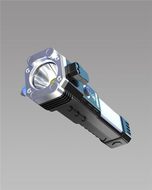 TorchGuard™ – 4-in-1 Rechargeable LED Flashlight with Power Bank