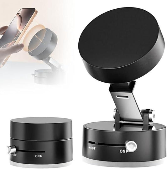 GripDock™ – 360° Magnetic Suction Phone Holder