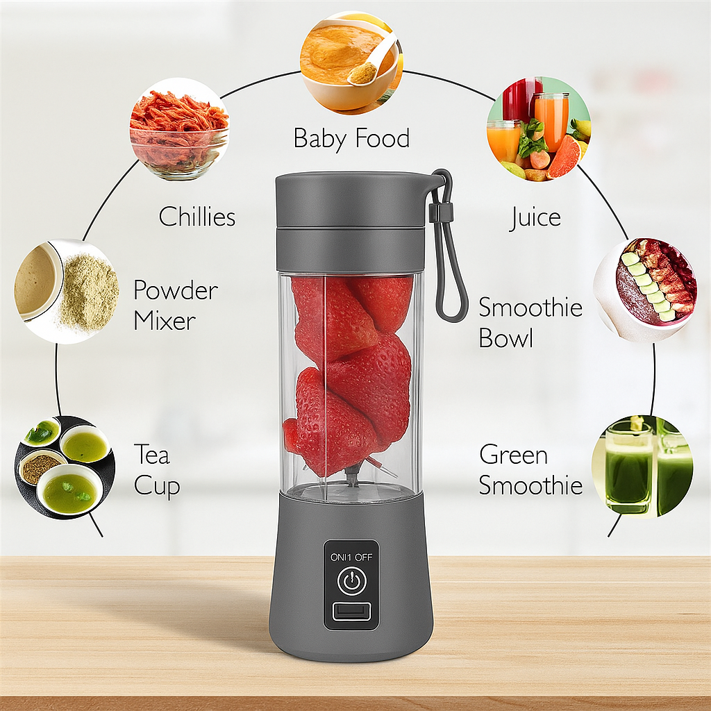 FreshFusion™ Portable Electric USB Juicer
