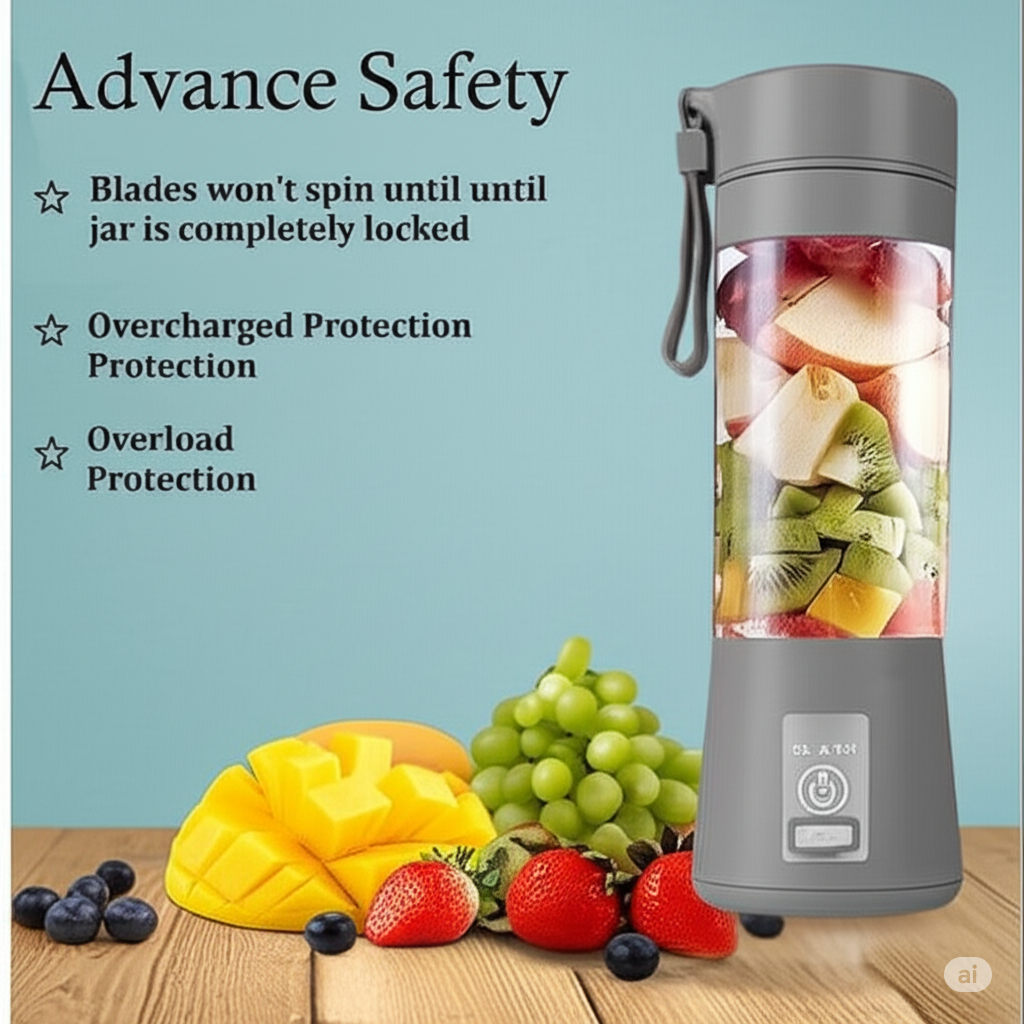 FreshFusion™ Portable Electric USB Juicer